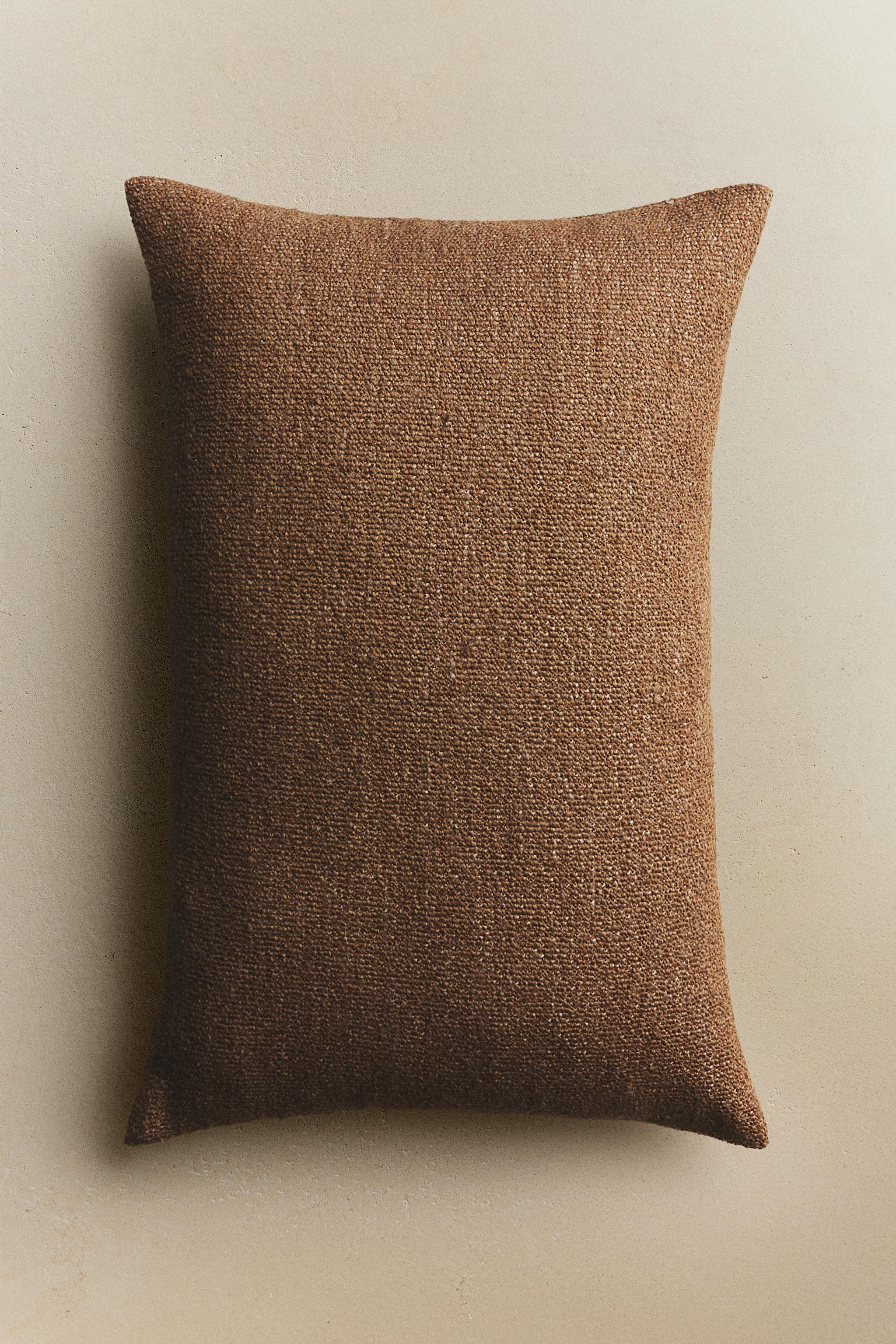 HOUSSE DE COUSSIN TEXTURÉE